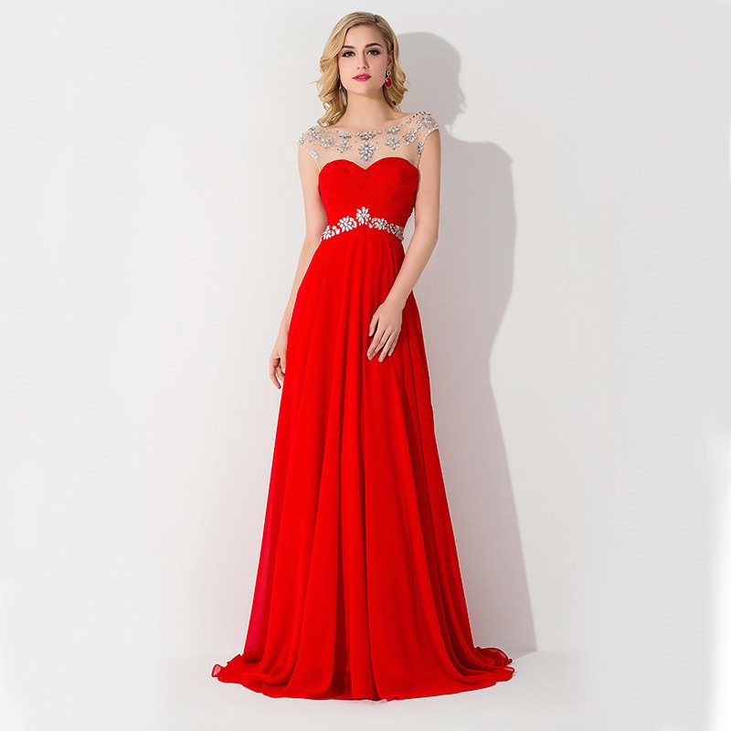 red white and blue formal gown